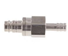 Acier inoxydable DN 10 Air Coupling Plug 9 mm Hose Pillar Double Shut-Off