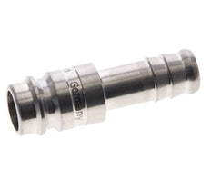 Acier inoxydable 316L DN 10 Air Coupling Plug 10 mm Hose Pillar
