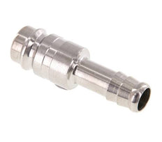 Acier inoxydable 316L DN 10 Air Coupling Plug 10 mm Hose Pillar Double Shut-Off