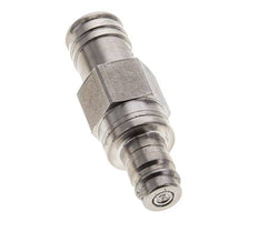Acier inoxydable 316L DN 10 Air Coupling Plug 19 mm Hose Pillar Double Shut-Off