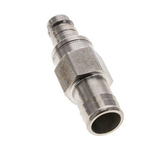 Acier inoxydable 316L DN 10 Air Coupling Plug 19 mm Hose Pillar Double Shut-Off