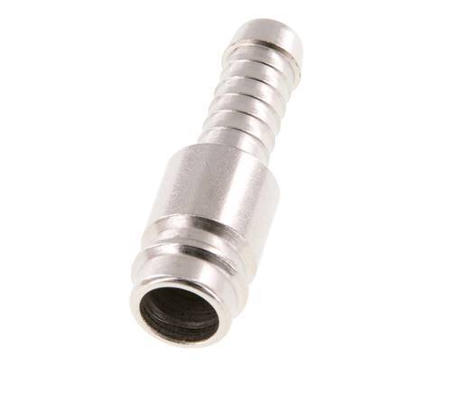 Hardened steel DN 10 Air Coupling Plug 10 mm Hose Pillar [2 Pieces]