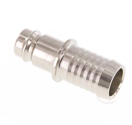 Acier trempé DN 10 Air Coupling Plug 16 mm Hose Pillar