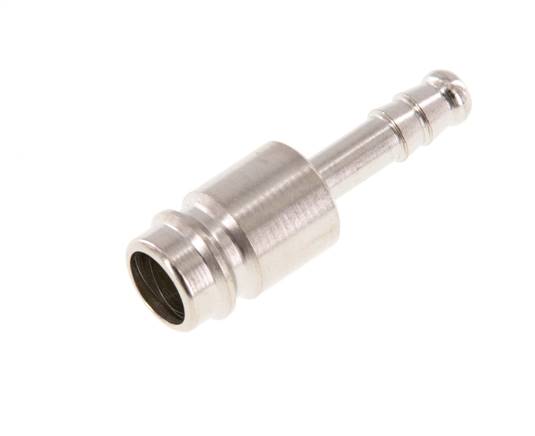 Acier trempé DN 10 Air Coupling Plug 6 mm Hose Pillar