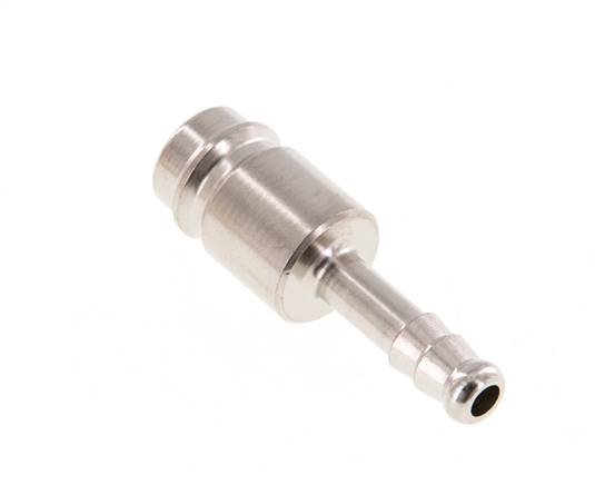 Acier trempé DN 10 Air Coupling Plug 6 mm Hose Pillar