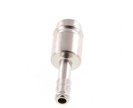 Acier trempé DN 10 Air Coupling Plug 6 mm Hose Pillar