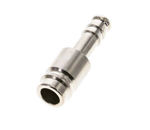 Acier trempé DN 10 Air Coupling Plug 8 mm Hose Pillar