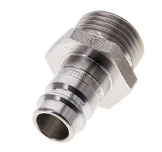 Acier inoxydable DN 10 Air Coupling Plug G 1/2 inch Male