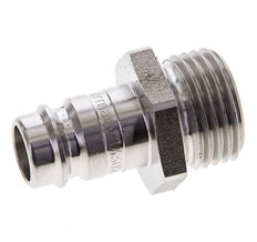 Acier inoxydable DN 10 Air Coupling Plug G 1/2 inch Male