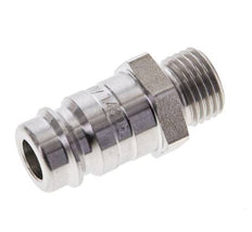 Acier inoxydable DN 10 Air Coupling Plug G 1/4 inch Male