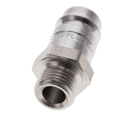 Acier inoxydable DN 10 Air Coupling Plug G 1/4 inch Male