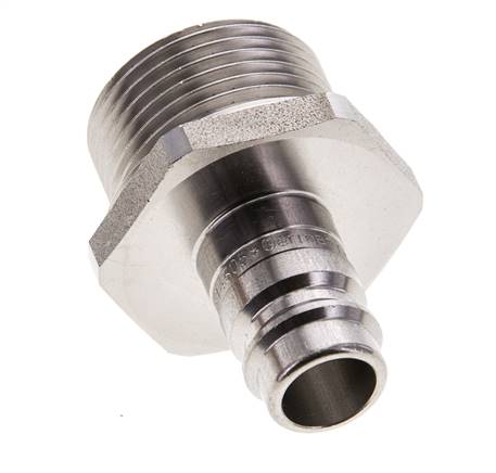 Acier inoxydable DN 10 Air Coupling Plug G 3/4 inch Male
