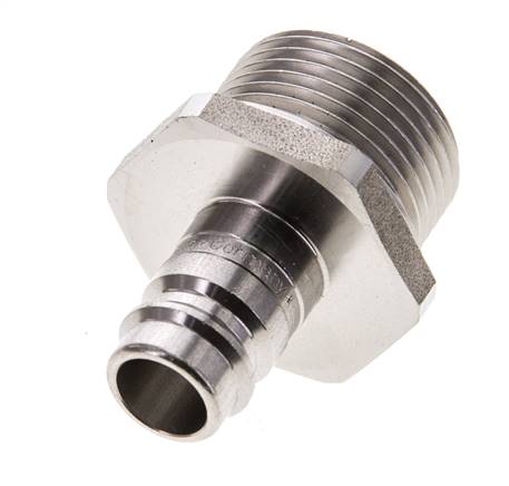 Acier inoxydable DN 10 Air Coupling Plug G 3/4 inch Male