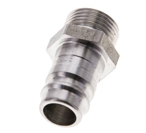 Acier inoxydable DN 10 Air Coupling Plug G 3/8 inch Male