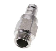 Bouchon de raccord d'air DN 10 en acier inoxydable G 1/2 pouce mâle à double obturation