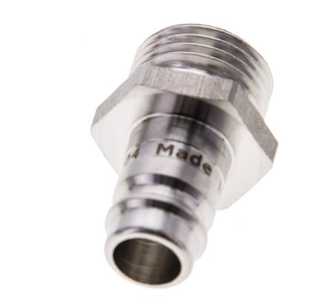 Acier inoxydable 316L DN 10 Air Coupling Plug G 1/2 inch Male