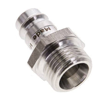 Acier inoxydable 316L DN 10 Air Coupling Plug G 1/2 inch Male