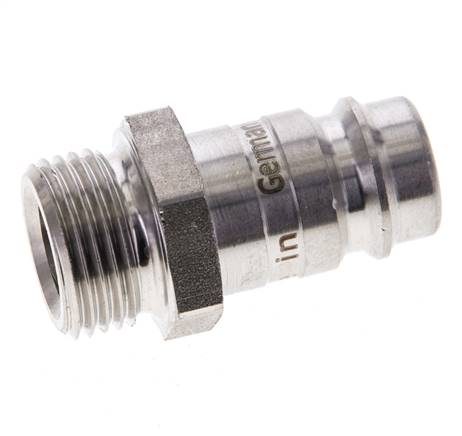 Acier inoxydable 316L DN 10 Air Coupling Plug G 3/8 inch Male