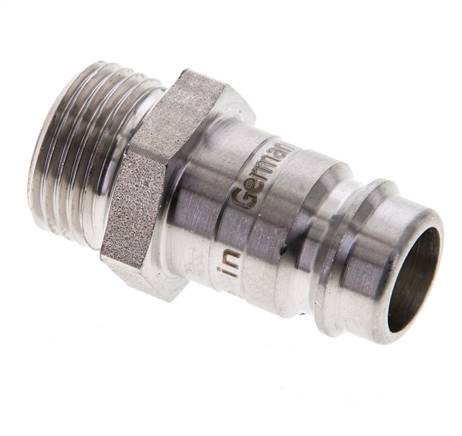 Acier inoxydable 316L DN 10 Air Coupling Plug G 3/8 inch Male