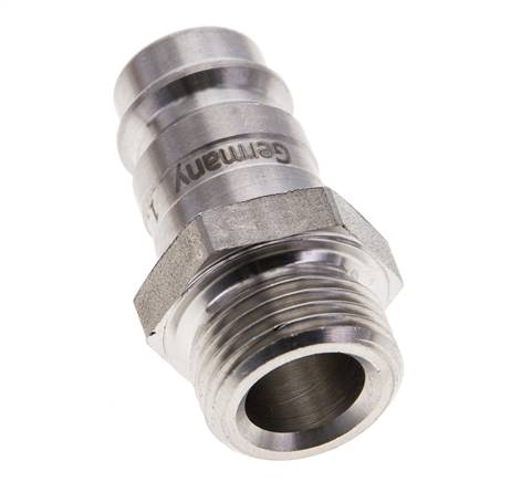 Acier inoxydable 316L DN 10 Air Coupling Plug G 3/8 inch Male