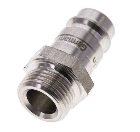 Acier inoxydable 316L DN 10 Air Coupling Plug G 3/8 inch Male