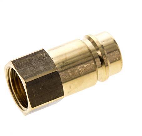 Brass DN 15 Air Coupling Plug G 1/2 inch Female