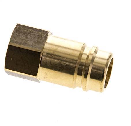 Brass DN 15 Air Coupling Plug G 1/2 inch Female