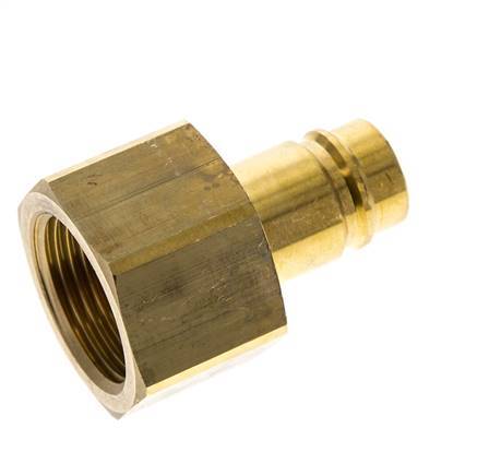 Brass DN 15 Air Coupling Plug G 1 inch Female