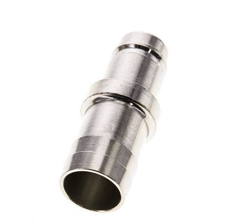 Laiton nickelé Bouchon de raccord d'air DN 15 Colonne de tuyau 25 mm