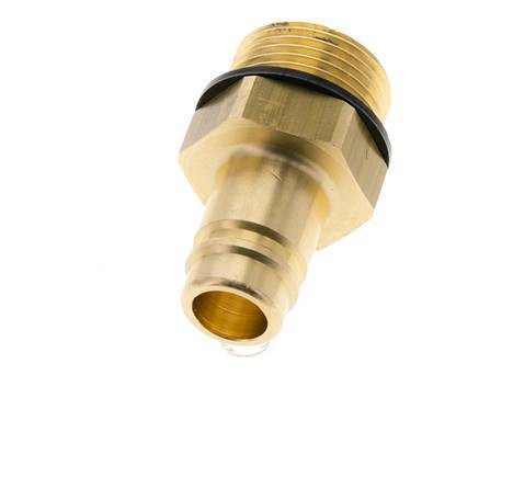 Brass DN 15 Air Coupling Plug G 1 inch Male