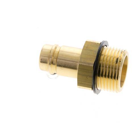 Brass DN 15 Air Coupling Plug G 1 inch Male