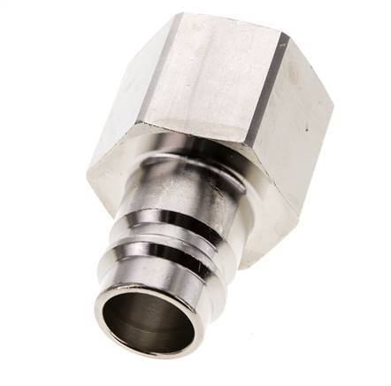 Nickel-plated Brass DN 19 Air Coupling Plug G 1 inch Female