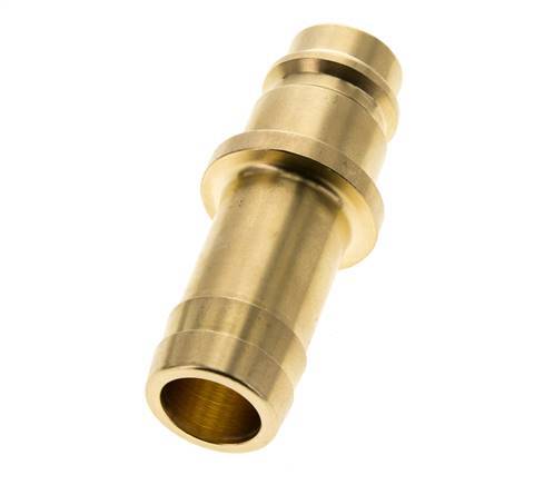 Brass DN 19 Air Coupling Plug 25 mm Hose Pillar