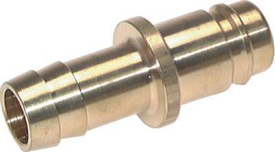 Laiton DN 19 Air Coupling Plug 19 mm Hose Pillar Double Shut-Off