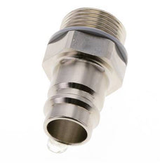 Nickel-plated Brass DN 19 Air Coupling Plug G 1 inch Male