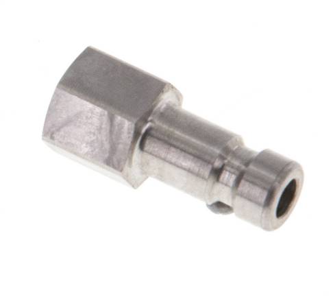 Acier inoxydable 316L DN 2.7 (Micro) Air Coupling Plug M5 Female