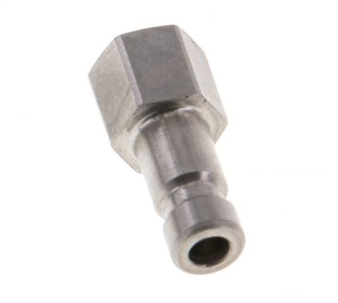 Acier inoxydable 316L DN 2.7 (Micro) Air Coupling Plug M5 Female