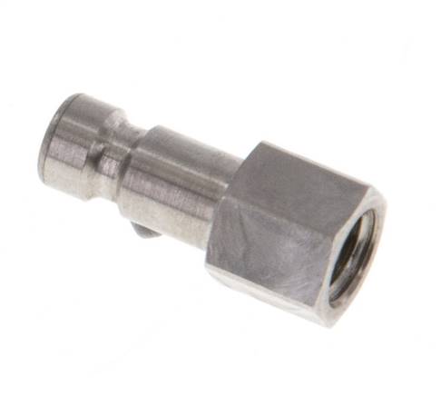 Acier inoxydable 316L DN 2.7 (Micro) Air Coupling Plug M5 Female