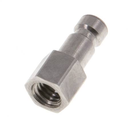 Acier inoxydable 316L DN 2.7 (Micro) Air Coupling Plug M5 Female