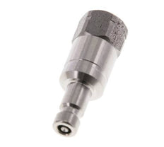 Acier inoxydable 316L DN 2.7 (Micro) Air Coupling Plug G 1/8 inch Female Double Shut-Off