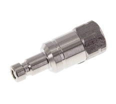 Acier inoxydable 316L DN 2.7 (Micro) Air Coupling Plug G 1/8 inch Female Double Shut-Off