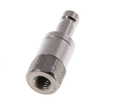 Acier inoxydable 316L DN 2.7 (Micro) Air Coupling Plug G 1/8 inch Female Double Shut-Off