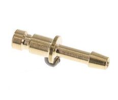 Brass DN 2.7 (Micro) Air Coupling Plug 3 mm Hose Pillar [10 Pieces]