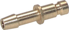 Laiton DN 2.7 (Micro) Bouchon d'accouplement d'air 4 mm Pilier de tuyau [10 Pièces]