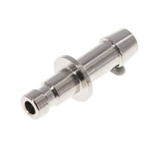 Nickel-plated Brass DN 2.7 (Micro) Air Coupling Plug 5 mm Hose Pillar [2 Pieces]