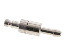 Laiton nickelé DN 2.7 (Micro) Bouchon de raccord d'air Colonne de tuyau 4 mm Double obturation
