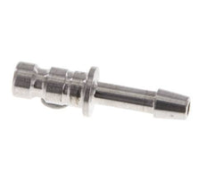 Stainless Steel 316L DN 2.7 (Micro) Air Coupling Plug 3 mm Hose Pillar