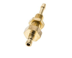 Brass DN 2.7 (Micro) Air Coupling Plug 3 mm Hose Pillar Bulkhead