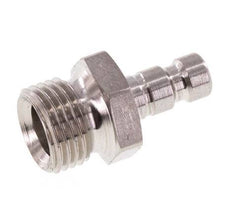 Stainless Steel 316L DN 2.7 (Micro) Air Coupling Plug G 1/8 inch Male