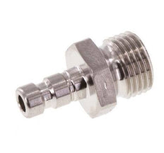 Stainless Steel 316L DN 2.7 (Micro) Air Coupling Plug G 1/8 inch Male